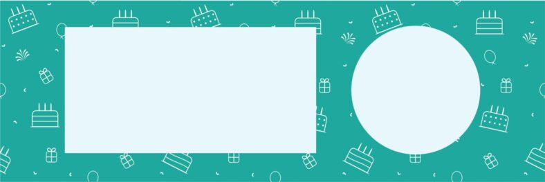 Birthday Icons Banner
