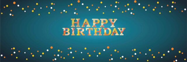 Birthday Polka Dot Banner