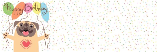 Birthday Dog Banner