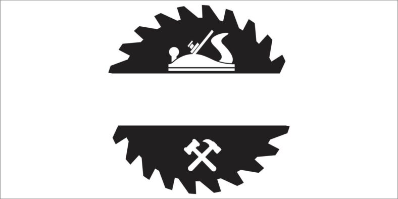 Saw Carpentry Magnetic Sign