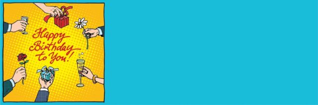 60's Birthday Banner