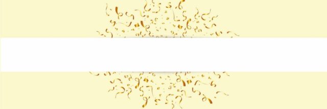 Confetti Birthday Banner