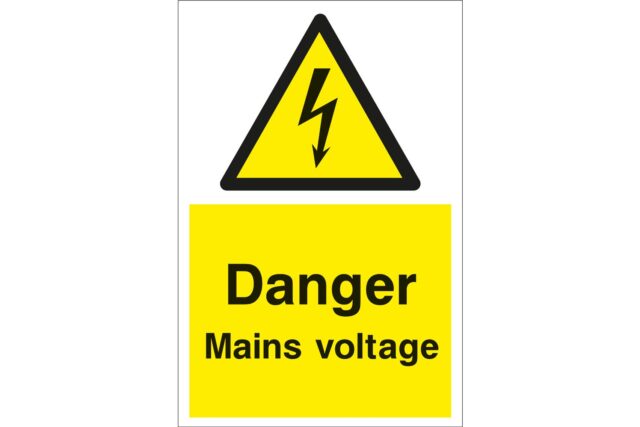 Danger Mains Voltage