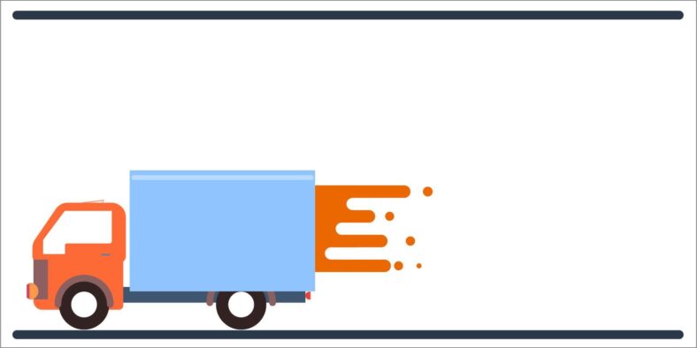 Speedy Van Courier Magnetic