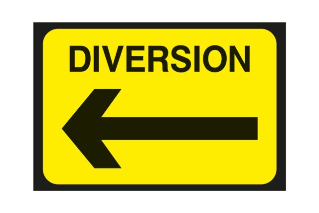 Diversion - left