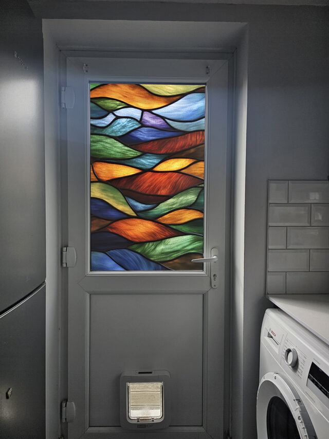 Flowing Brook 1 Stained Glass Window Film