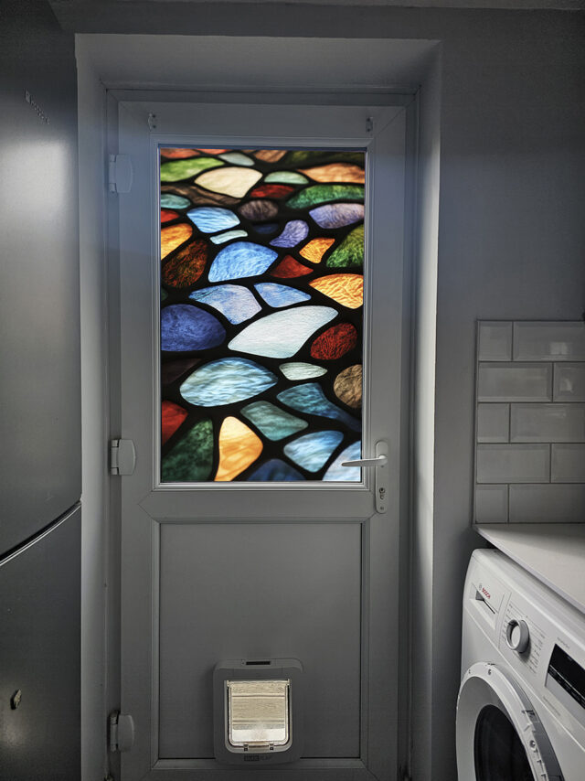 Flowing Brook 3 Stained Glass Window Film