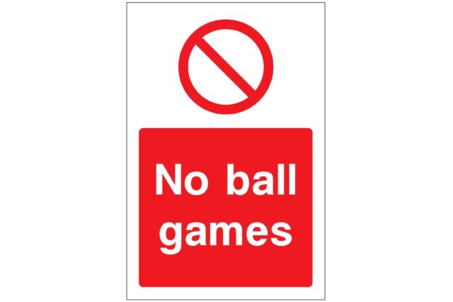 No ball games
