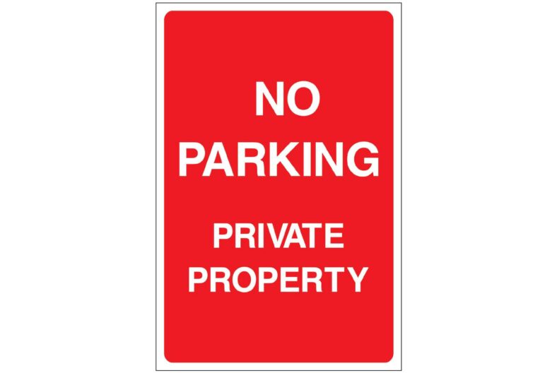 No parking private property