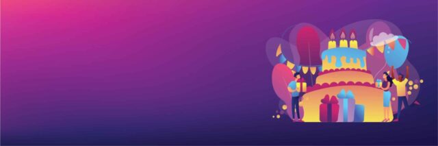 Party Cake Banner