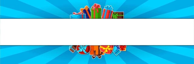 Birthday Presents Banner