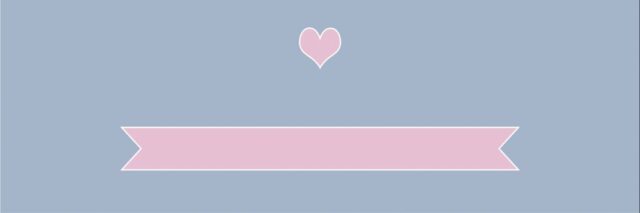 Ribbon & Heart