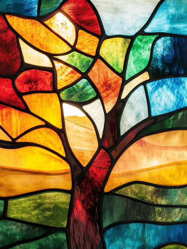Free A5 Sample Abstract Tree 2