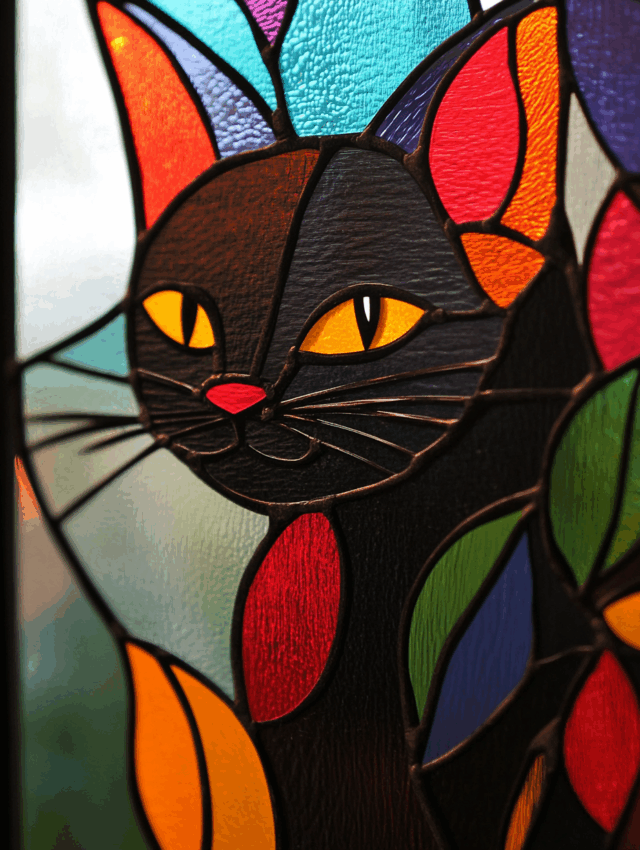 Free A5 Sample Black Cat