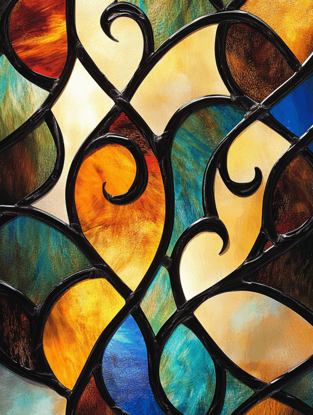 Free A5 Sample Colourful Pattern