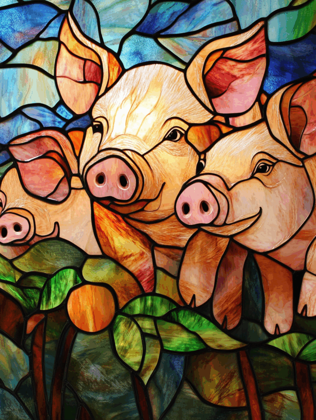 Free A5 Sample Trio of Pigs