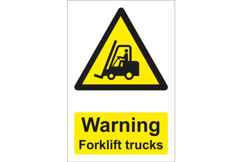 Warning Forklift Signs