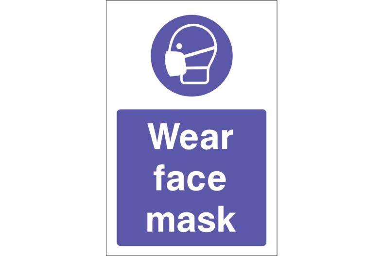 Wear face mask